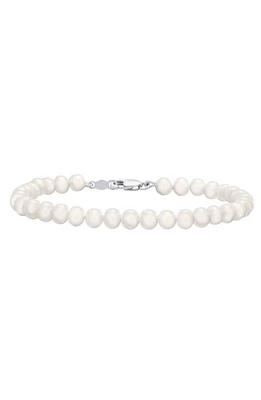 Mignonette Sterling Silver & Cultured Pearl Bracelet at Nordstrom