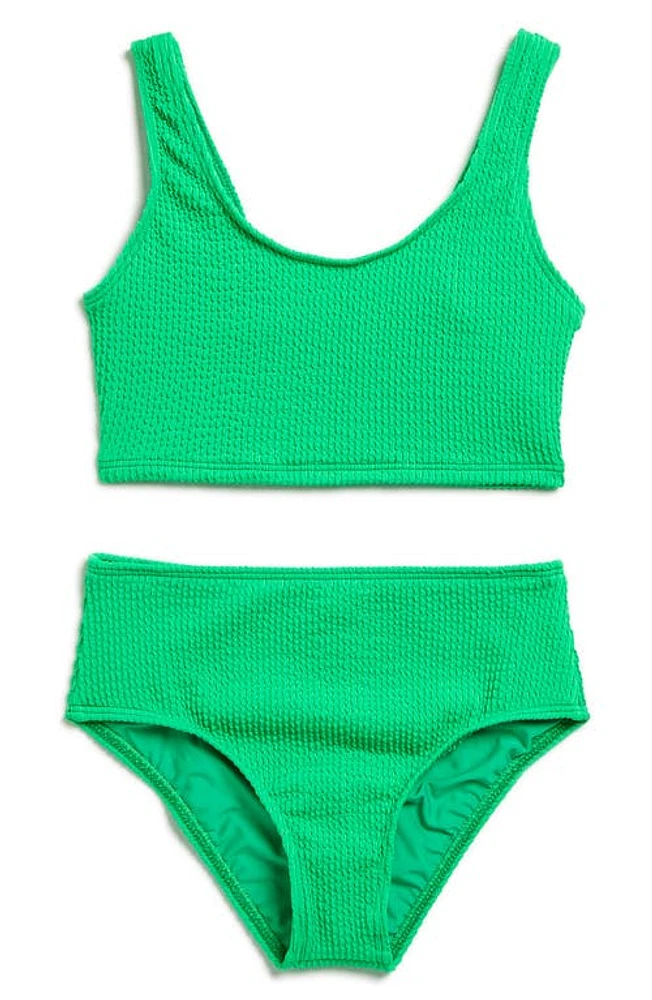 Beach Lingo Kids' Scrunch Two-Piece Swimsuit at Nordstrom,