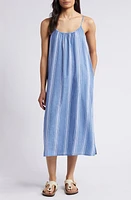 caslon(r) Stripe Linen Blend Sundress at Nordstrom,