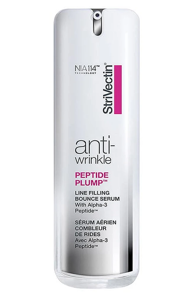 StriVectin Anti-Wrinkle Peptide Plump Line Filling Bounce Serum at Nordstrom, Size 1 Oz