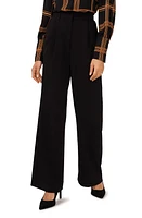 halogen(r) High Waist Wide Leg Pants Rich Black at Nordstrom,