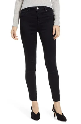 1822 Denim Butter High Waist Jeggings Black at Nordstrom,