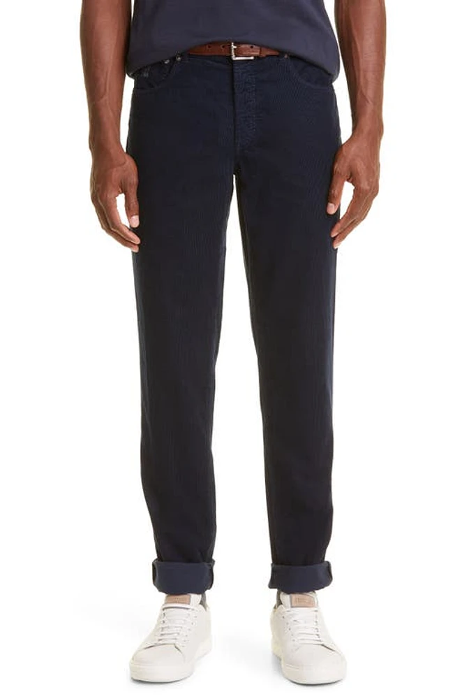 Brunello Cucinelli Fine Wale Cotton Corduroy Pants at Nordstrom, Us