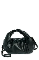 Dries Van Noten Twister Leather Top Handle Bag in Black at Nordstrom