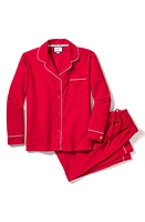 Petite Plume Men's Red Flannel Pajamas at Nordstrom,