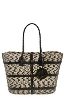 Altuzarra Large Watermill East/West Straw Tote in Pinto at Nordstrom