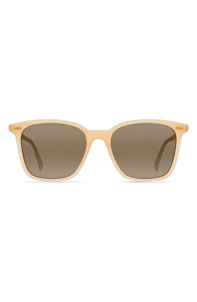 RAEN Darine Oversize Polarized Square Sunglasses in Nectar/Mink Gradient Mir at Nordstrom