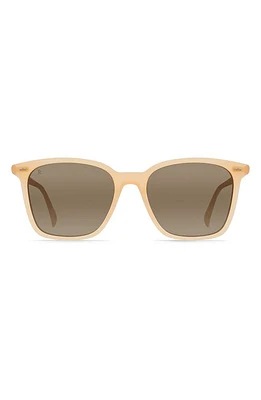 RAEN Darine Oversize Polarized Square Sunglasses in Nectar/Mink Gradient Mir at Nordstrom