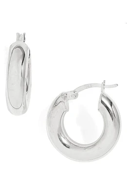 Argento Vivo Sterling Silver Chunky Tube Hoop Earrings at Nordstrom