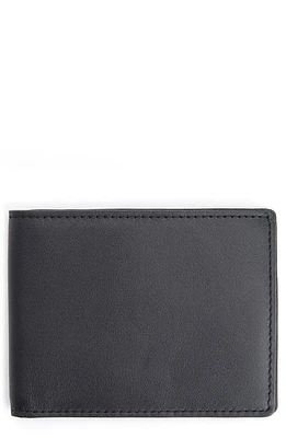 ROYCE New York RFID Leather Bifold Wallet in Black at Nordstrom