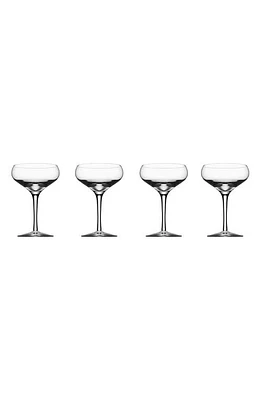 Orrefors More Set of 4 Crystal Coupe Cocktail Glasses in Clear at Nordstrom