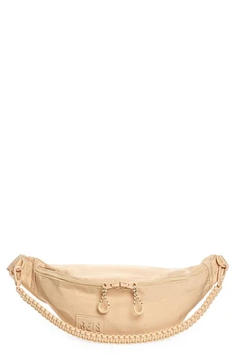 Béis The Pack Nylon Belt Bag in Beige at Nordstrom