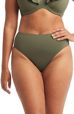 Sea Level Retro High Waist Bikini Bottoms at Nordstrom