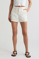 AG Analeigh Patch Pocket Denim Shorts at Nordstrom,