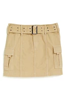 Tractr Belted Cotton Cargo Skirt at Nordstrom,