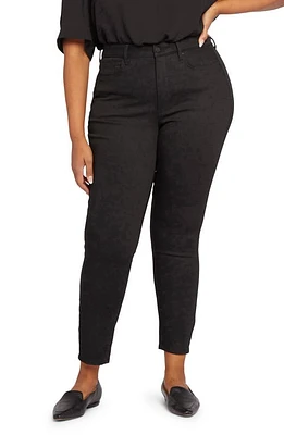 NYDJ Ami High Waist Skinny Jeans Black Rinse at Nordstrom,