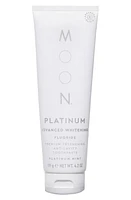 MOON Platinum Advanced Teeth Whitening Fluoride Toothpaste in Ivory at Nordstrom, Size 4.2 Oz