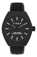 Timex Trend Synthetic Strap Watch, 40mm in Black at Nordstrom