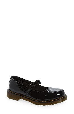 Dr. Martens Kids' Maccy Mary Jane Black Patent Lamper at Nordstrom,