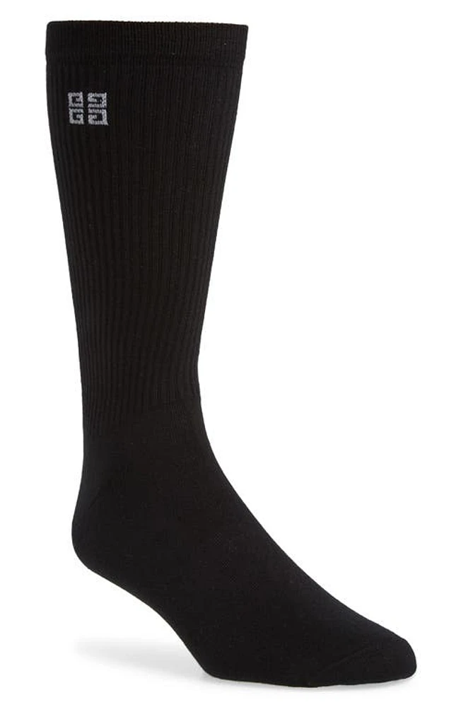 Givenchy 4G Logo Socks Black at Nordstrom,