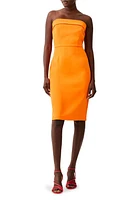 French Connection Harry Suiting Strapless Dress at Nordstrom,