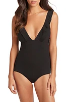 Sea Level Frill One-Piece Swimsuit at Nordstrom, Us