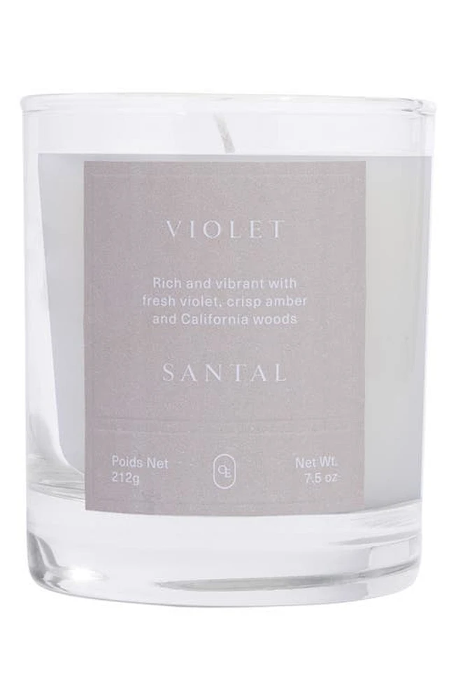 Oak Essentials Violet Santal Candle at Nordstrom, Size 7.5 Oz