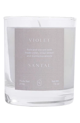 Oak Essentials Violet Santal Candle at Nordstrom, Size 7.5 Oz