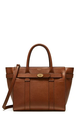 Mulberry Small Zip Bayswater Leather Tote in Oak at Nordstrom