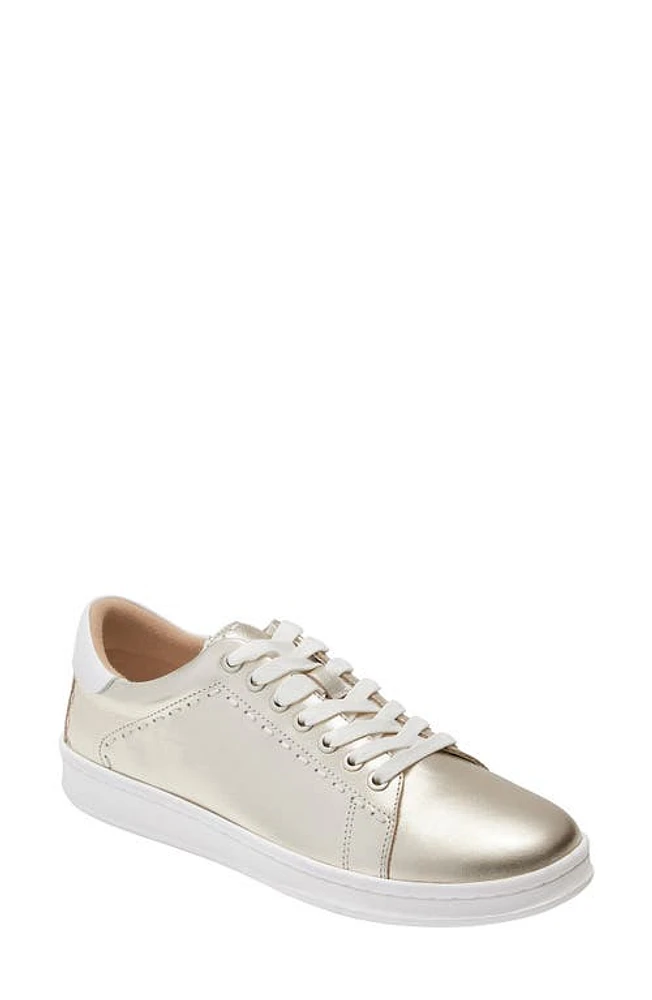 Jack Rogers Ellison Sneaker Platinum/White at Nordstrom,