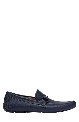 FERRAGAMO Front 4 Driving Shoe in Blue/Blue at Nordstrom, Size 9.5