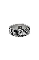 John Varvatos Artisan Sterling Silver Band Ring at Nordstrom, Size 10