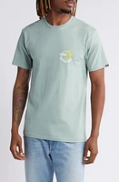 Vans Classic Mini Dual II Graphic T-Shirt Iceberg Green-White at Nordstrom,