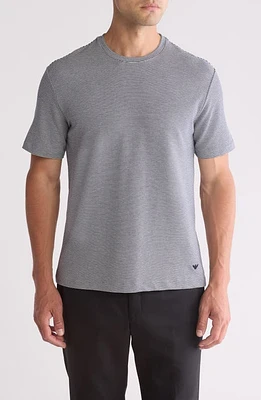 Emporio Armani Pinstripe T-Shirt Navy at Nordstrom,