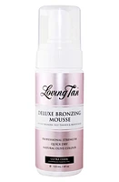 Loving Tan Deluxe Bronzing Mousse Self Tanner in Ultra Dark at Nordstrom, Size 4 Oz