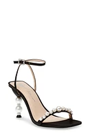 Betsey Johnson Jacy Imitation Pearl Ankle Strap Sandal at Nordstrom,