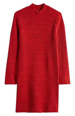 Nordstrom Kids' Sweater Dress in Red Barbados Heather at Nordstrom, Size Xl