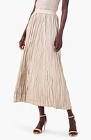 NIC+ZOE Crinkle Crush Plissé Midi Skirt at Nordstrom,