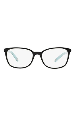 Tiffany & Co. 53mm Square Optical Glasses in Black Blue at Nordstrom