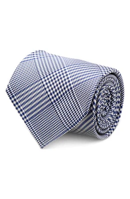 Cufflinks, Inc. Blue Glen Plaid Silk Tie at Nordstrom