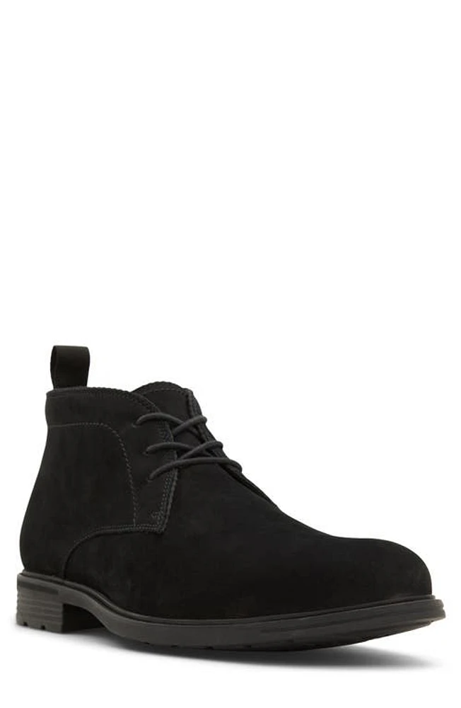 ALDO Charleroi Plain Toe Derby Boot Black at Nordstrom,