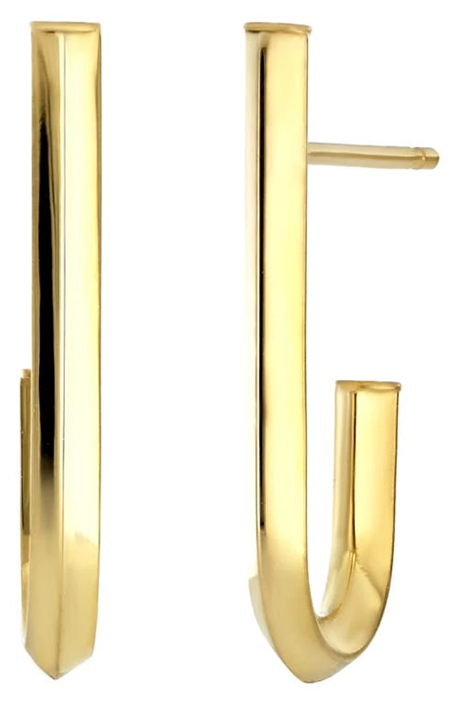 Bony Levy Beveled 14K Gold Drop Earrings in 14K Yellow Gold at Nordstrom