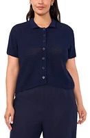 halogen(r) Open Stitch Button-Up Sweater at Nordstrom,