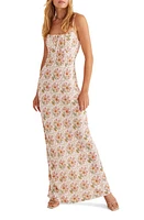 Favorite Daughter The One That Got Away Floral Slipdress White Mosaic at Nordstrom,