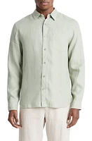 Vince Linen Button-Up Shirt at Nordstrom,