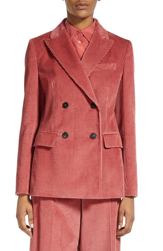 Weekend Max Mara Katanga Corduory Jacket in Brick Red at Nordstrom, Size 4