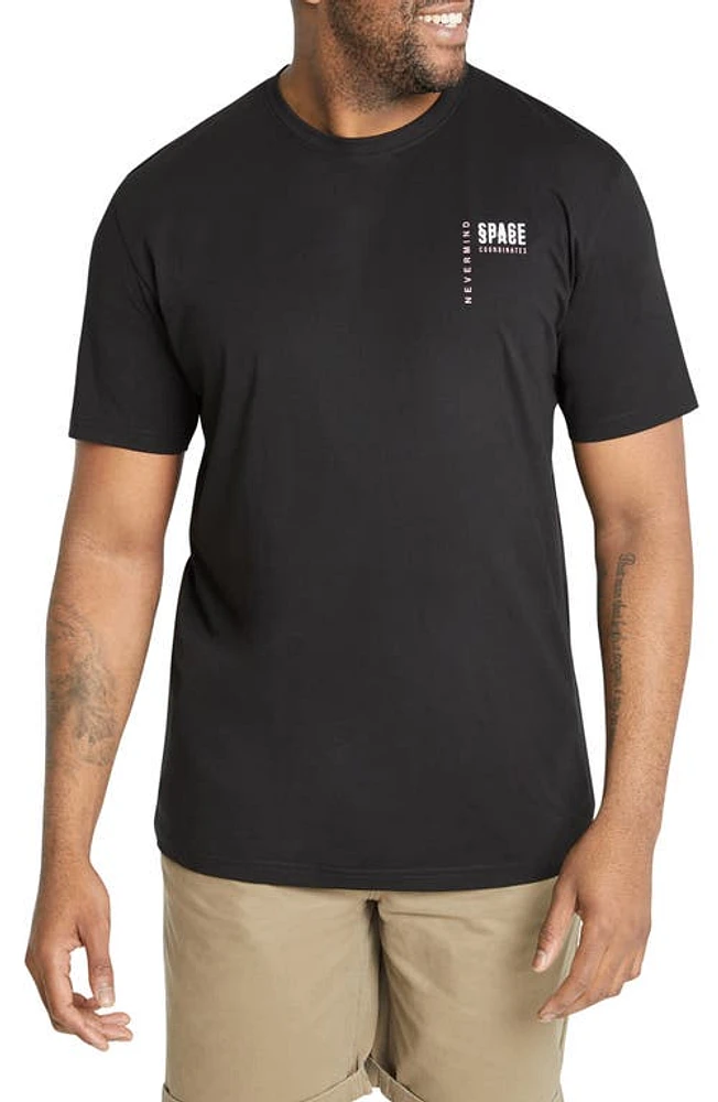 Johnny Bigg Space Cotton Graphic T-Shirt Black at Nordstrom,