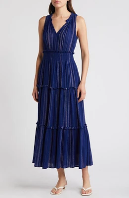 Rails Loulou Stripe Sleeveless Linen Blend Maxi Dress Noja at Nordstrom,