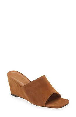 STAUD Blair Wedge Slide Sandal in Tan at Nordstrom, Size 5.5Us