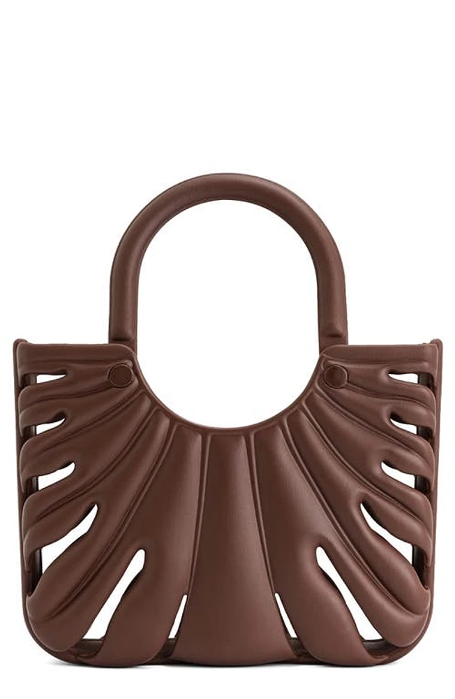 JW PEI Faye Leaf Beach Top Handle Bag in Brown at Nordstrom